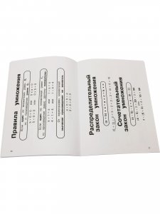 Правила по математике в таблицах /1-4 кл./