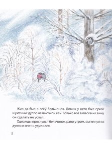 Жил да был в лесу бельчонок.