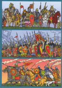 Боривой. Поэма о борьбе западных славян с крестоносцами. Художник А. Гусельников