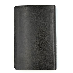 Библия 048 код 25048-44 дизайн "термо штамп голубь", пер. из иск. кожи, цвет темно-серый