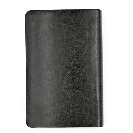 Библия 048 код 25048-44 дизайн "термо штамп голубь", пер. из иск. кожи, цвет темно-серый