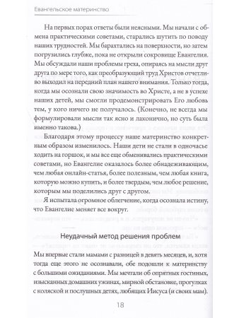 Евангельское материнство. Евангельская надежда для ежедневных забот.