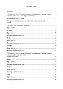Организация воспитательно-образовательного процесса в группе для детей раннего дошкольного возраста (с 2-х до 3-х лет). ФГОС.