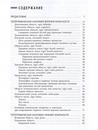 Топографическая анатомия конечностей