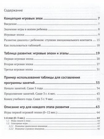 Книга Игровая педагогика: таблица развития, подбор и описание игр