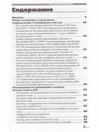 Семейный детский сад в условиях государственного дошкольного воспитания и образования