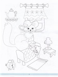 Пропись-штриховка (6-7 лет). ф. А4. ФГОС.