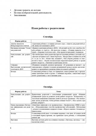 Организация воспитательно-образовательного процесса в группе для детей раннего дошкольного возраста (с 2-х до 3-х лет). ФГОС.
