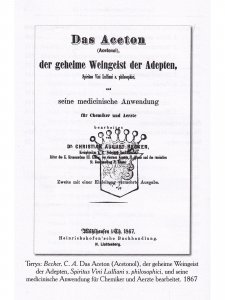 Das Aceton. Ацетон (Ацетонол), секретный «винный дух» адептов