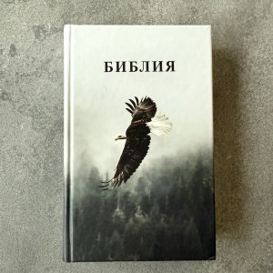 Библия 048 код 25048-55 дизайн, цветная печать"орел", твердый пер.,