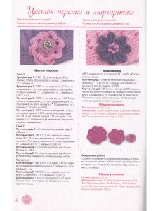 Цветы, связанные крючком. Украшения для детских шапочек