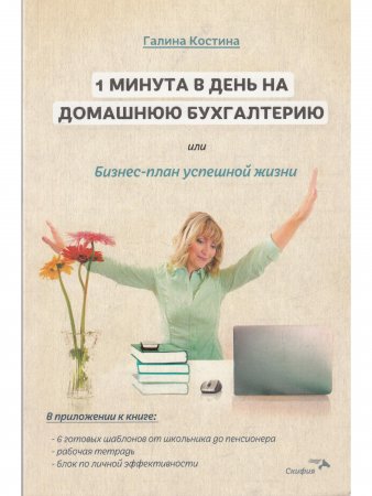 Книга 1 минута в день на домашнюю бухгалтерию, или Бизнес план успешной жизни.