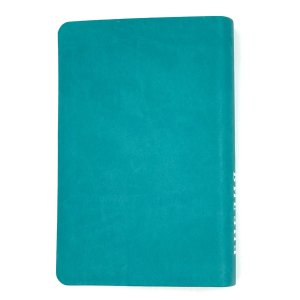 Библия 048 код 25048-48 дизайн "Библия с вензелем", пер. из иск. кожи, цвет бирюзовый