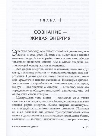 Живая энергия души