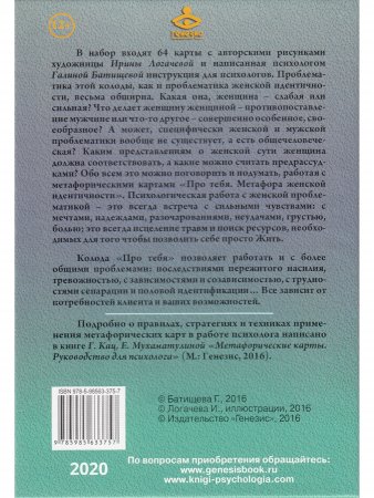 Про тебя. Метафора женской идентичности. Метафорические карты
